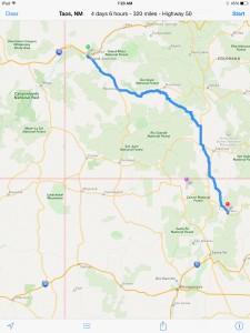 Taos to Grand Junction