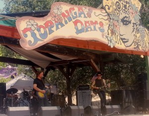 POTR on stage at Topanga Days