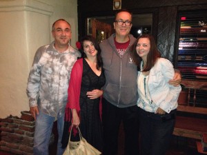 Zack, me, Daryl, Annette at El Adobe in SJC 5/24/14