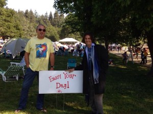 My guys: zack and nick at The Redwood Mountain Faire, Santa Cruz