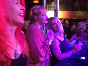 Erica Ashley and Martha enjoying the show